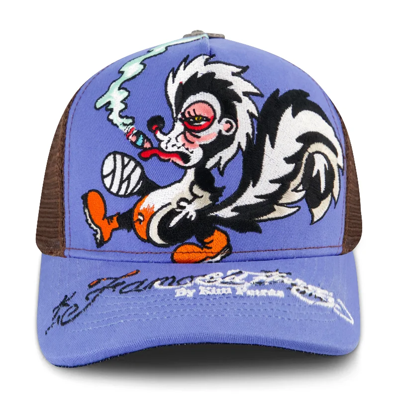 Beanies & Headbands for Extended Wear-Famous Skunk Trucker Hat