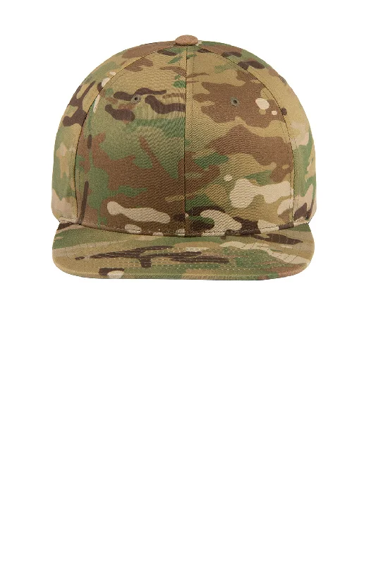 Mens hats with plush fabric-Sport-Tek Mens Adjustable Hat - Multicam