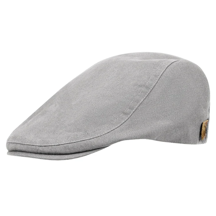 Beanies & Headbands with Sweat Resistance-Kooringal Cotton Drivers Cap Baker - Grey