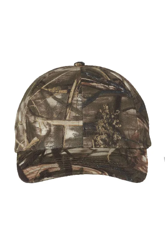 Mens hats with muted colors-Kati Mens Camo Adjustable Hat - Realtree Max 4