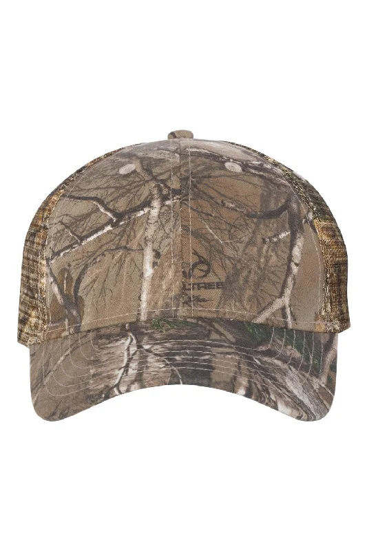 Mens hats for mild weather-Kati Mens Camo Mesh Back Adjustable Hat - Realtree Xtra