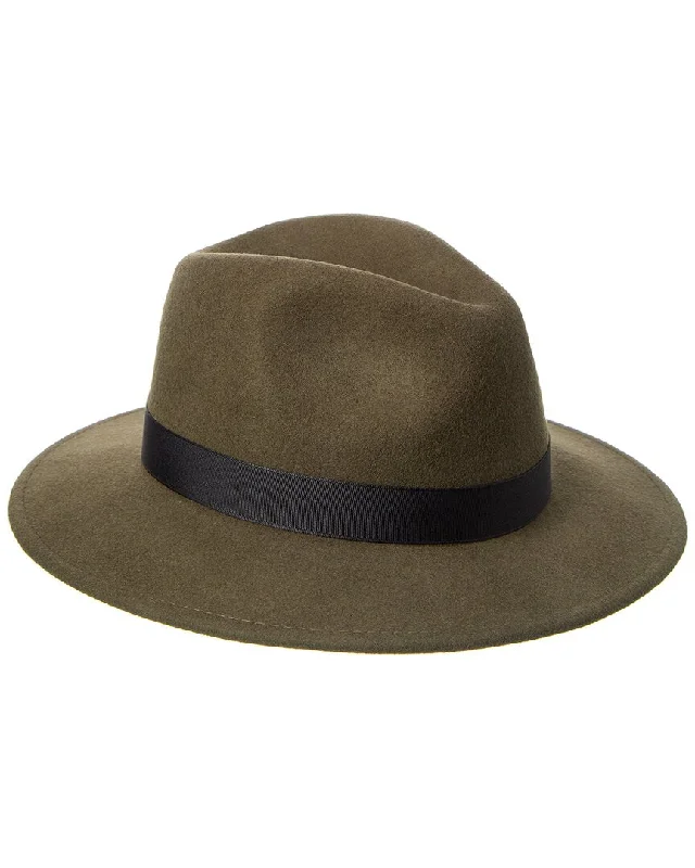 Wool hats for stylish weekend getaways-Hickey Freeman Wool Felt Safari Hat