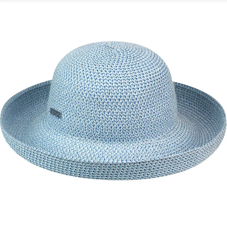 Sun hat for golf accessories-Betmar Classic Roll Up Sun Hat