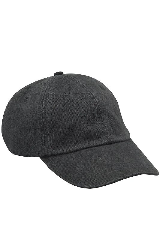 Mens hats for quick walks-Adams Mens Adjustable Hat - Black