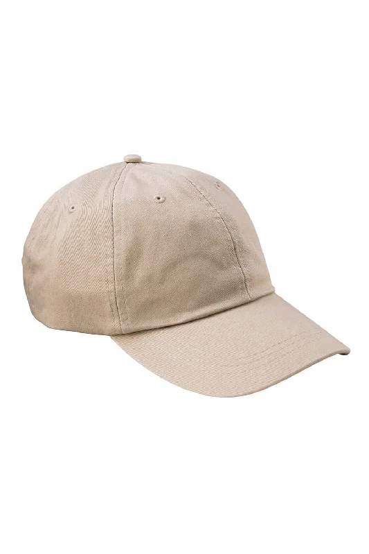 Mens hats for tennis-Adams Mens Optimum II Adjustable Hat - Stone