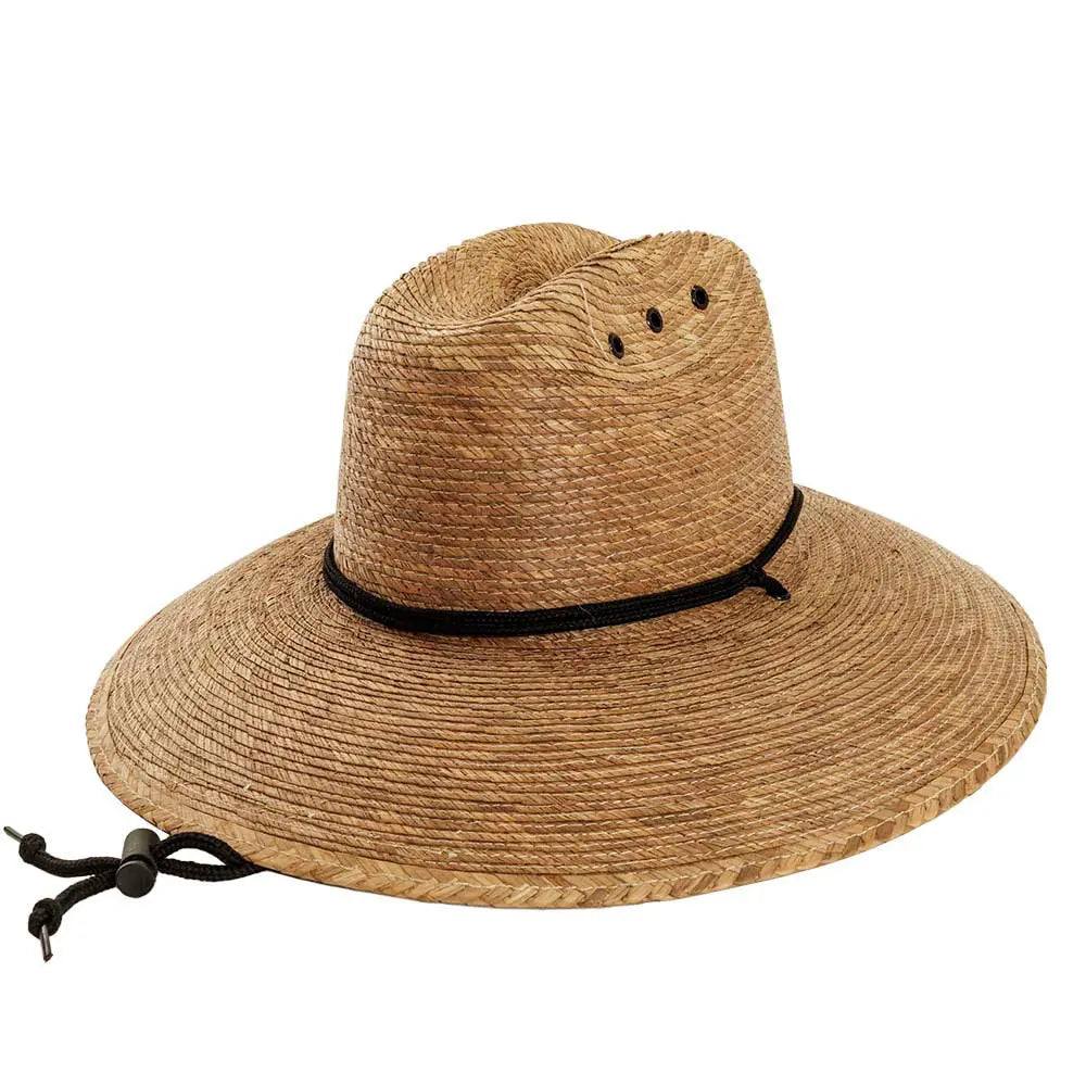 Sun hat for shelves-Marlin | Mens Wide Brim Straw Sun Hat