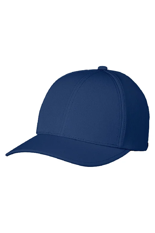 Mens hats with organic cotton-Swannies Golf Mens Delta Water Resistant Adjustable Hat - Navy Blue