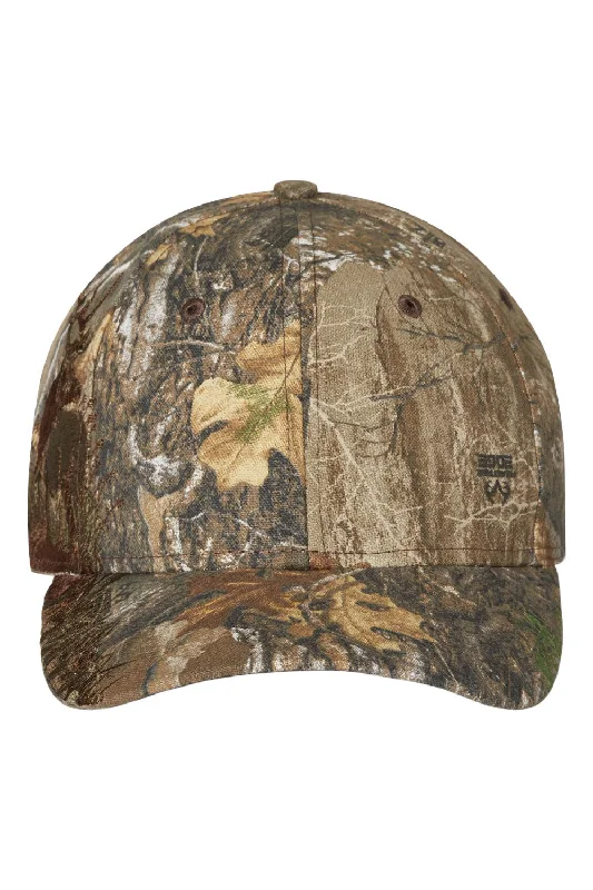 Mens hats for marathon running-Dri Duck Mens Elk Adjustable Hat - Realtree Edge