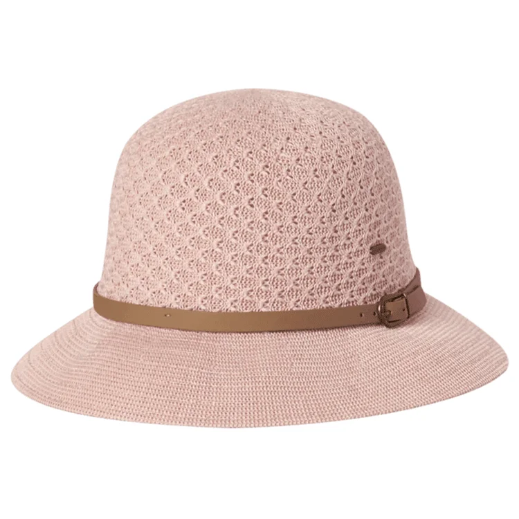 Beanies & Headbands with Plush Feel-Kooringal Cassie Short Brim - Blush