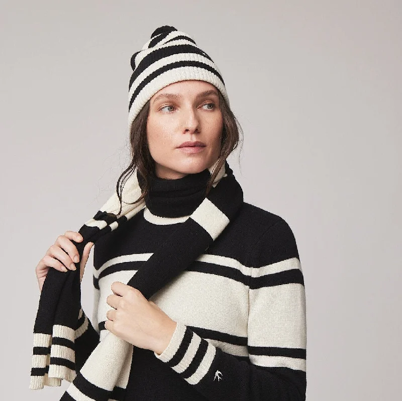 Beanies & Headbands with Cute Designs-Stripe Beanie