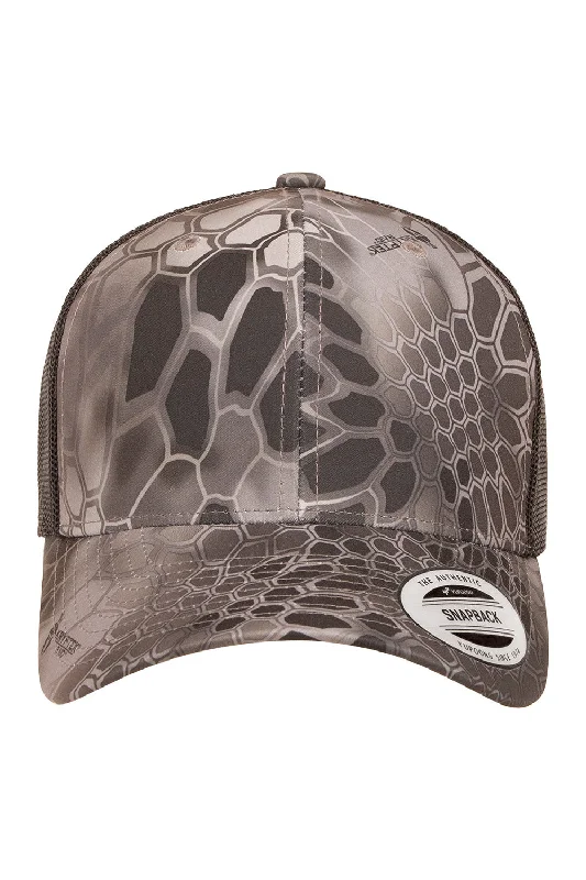 Mens hats with refined style-Yupoong Mens Kryptek Retro Snapback Trucker Hat - Raid