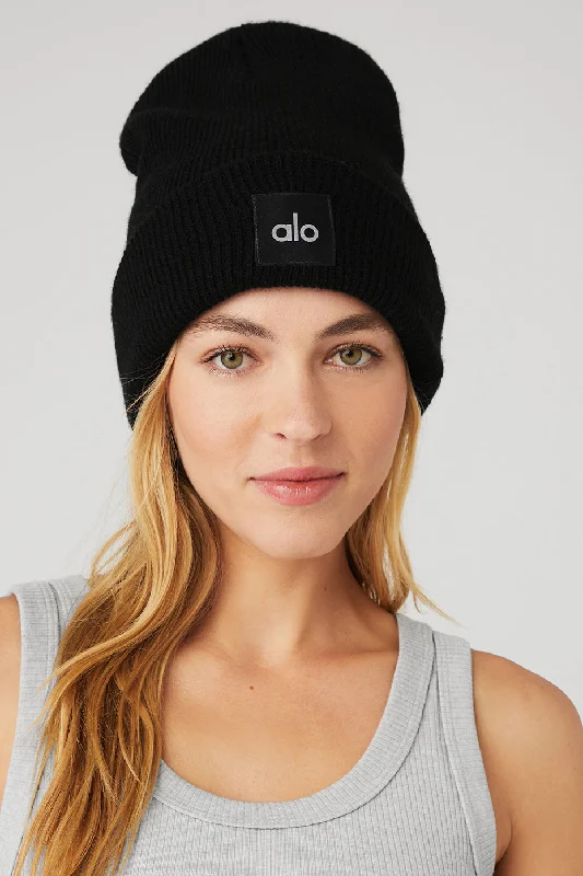 Beanies & Headbands for Hard Labor-Everyday Beanie - Black