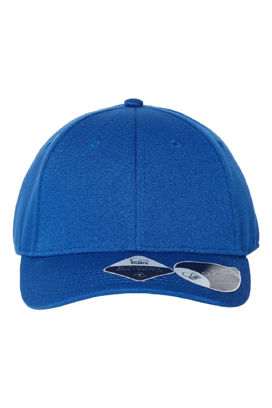 Mens hats for cozy evenings-Atlantis Headwear Mens Sustainable Adjustable Hat - Royal Blue