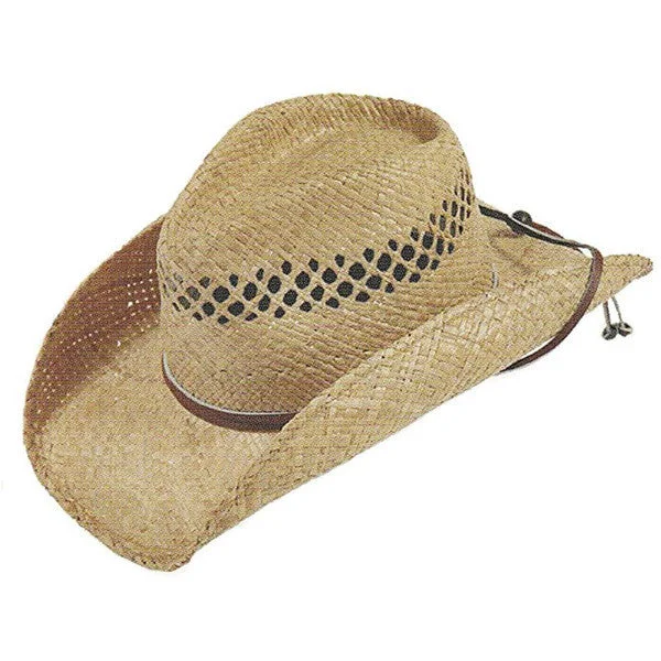 Beanies & Headbands with Moisture Wicking-Stetson - Bridger Straw Cowboy Hat