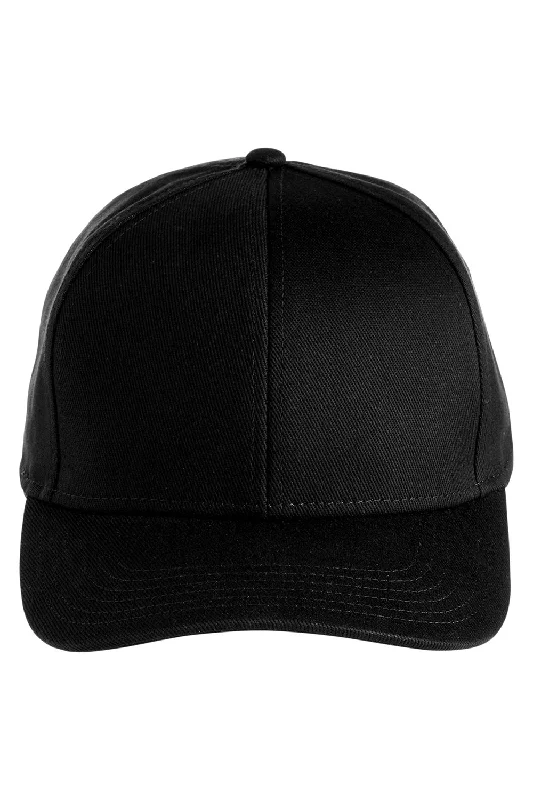 Mens hats with earthy hues-Harriton Mens Climabloc Ear Flap Stretch Fit Water Resistant Hat - Black - Closeout