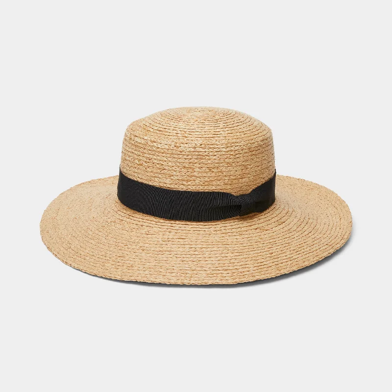 Sun hat for charity support-Straw Wide Brimmed Sun Hat