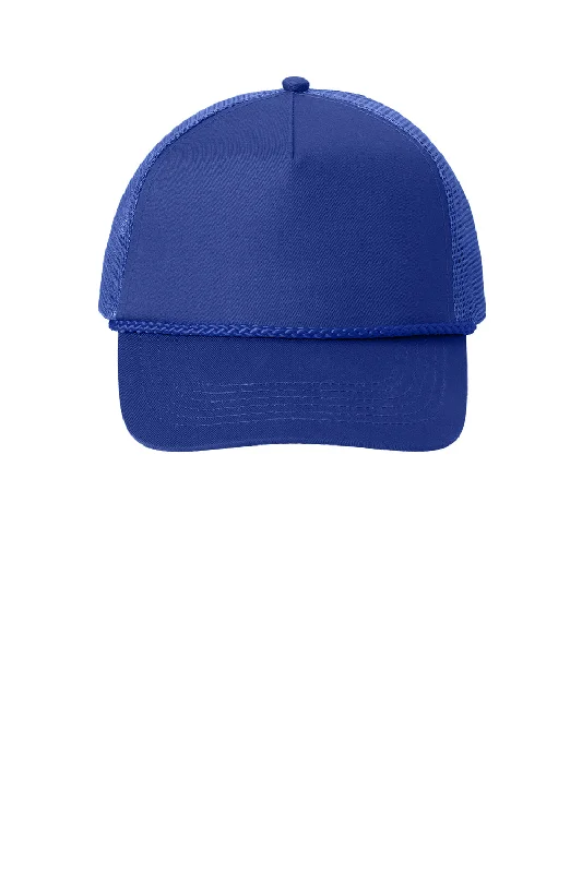 Mens hats with bold prints-Port Authority Mens Snapback Hat - Royal Blue