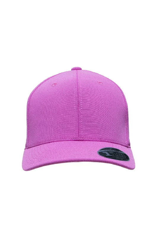 Mens hats with lasting wear-Team 365 Mens Cool & Dry Moisture Wicking Adjustable Hat - Charity Pink