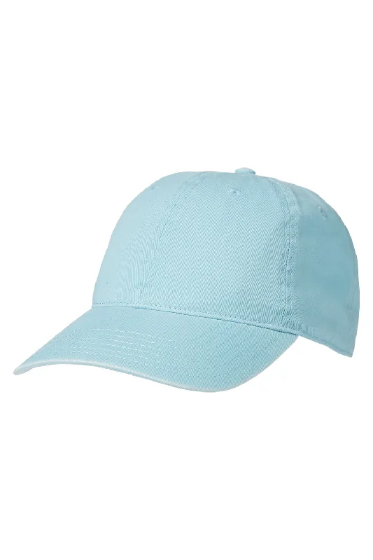 Mens hats with smooth texture-Russell Athletic Mens R Adjustable Dad Hat - Blue