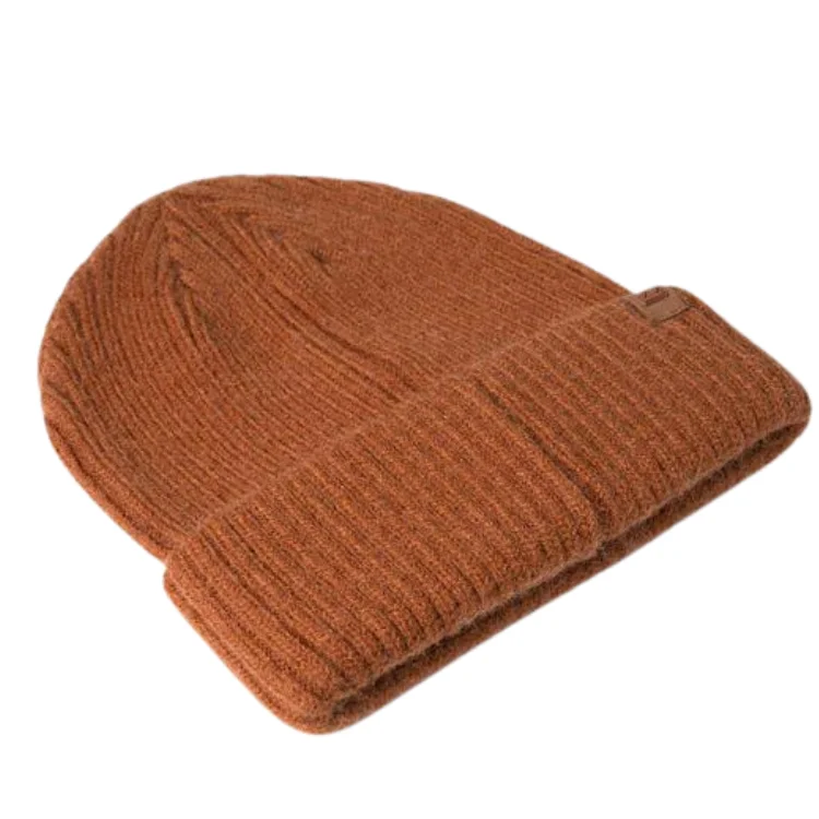 Beanies & Headbands for Deep Chill-Uflex Unisex Fishermans Beanie - Copper