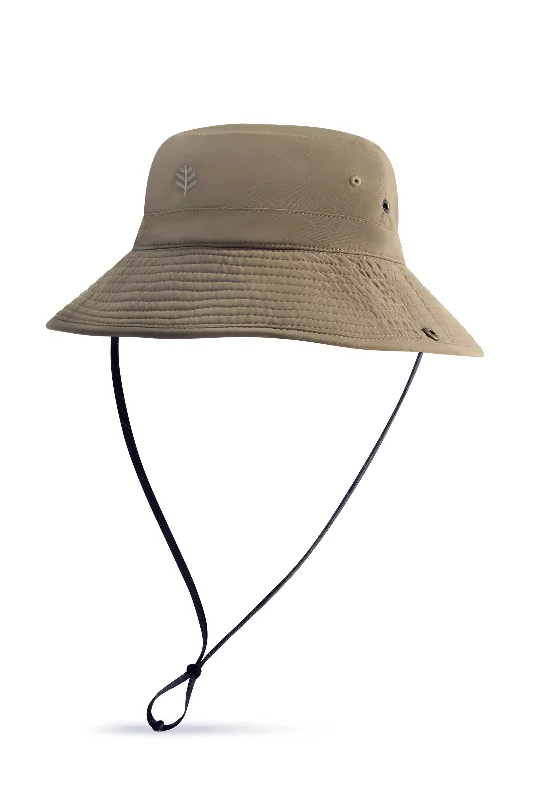 bucket hats for all-season outdoor fashion-bucket hats for perfect festival season essentials-Chase Featherweight Bucket Hat | Khaki/Navy