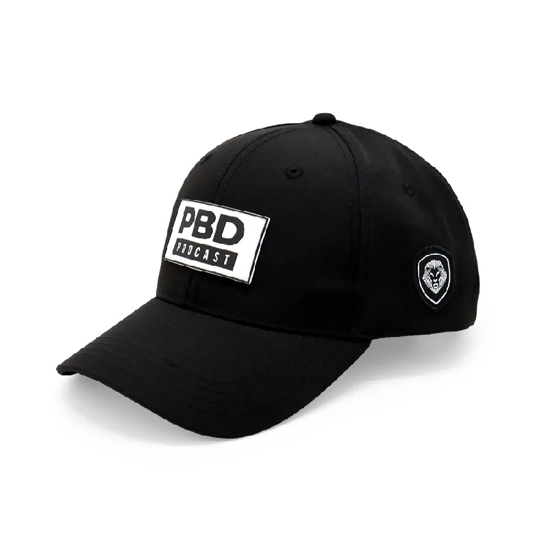 Beanies & Headbands for Rugby Fans-PBD Podcast Black Snapback hat