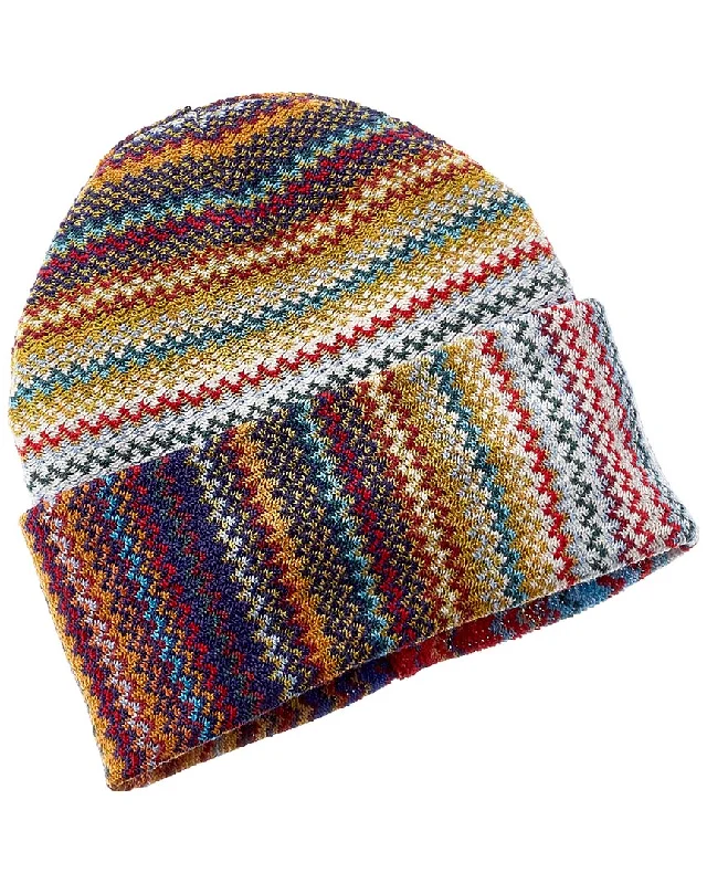 Wool hats for stylish and warm protection-Missoni Wool-Blend Hat