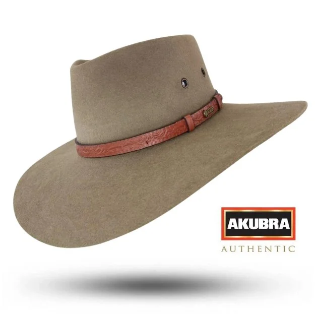 Beanies & Headbands with Fade Proof-Akubra Territory Hat - Santone Fawn