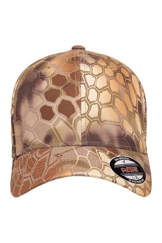 Mens hats with sporty texture-Flexfit Mens Kryptek Stretch Fit Hat - Highlander