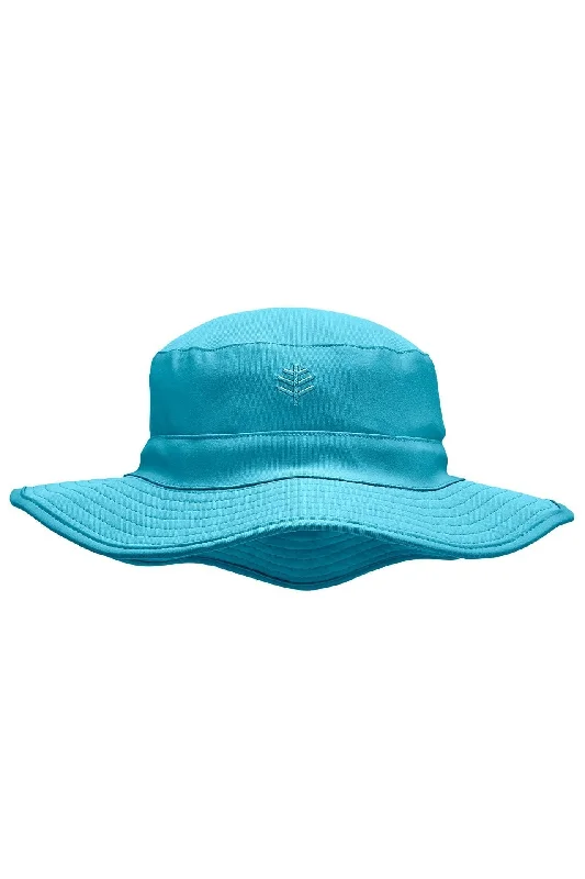 bucket hats for all-day comfort in warm weather-Kid's Surfs Up Bucket Hat | Aruba Blue