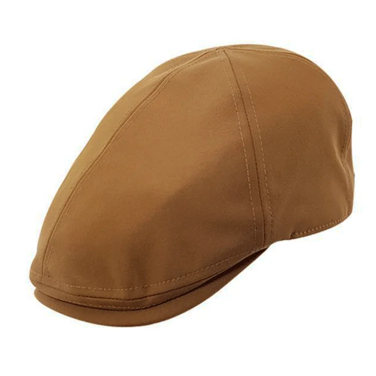 Beanies & Headbands for Bold Style-Stanton Oxford Ivy Flat Cap - Tan