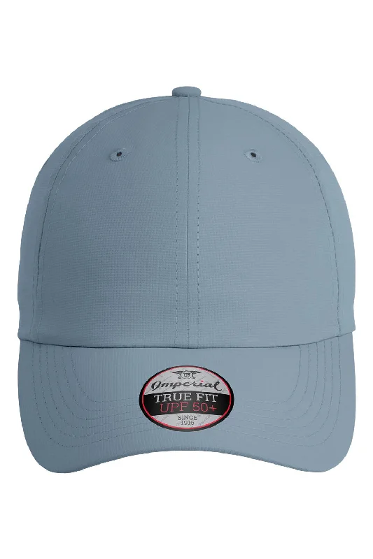 Mens hats for sleek style-Imperial Mens The Original Performance Moisture Wicking Adjustable Hat - Breaker Blue