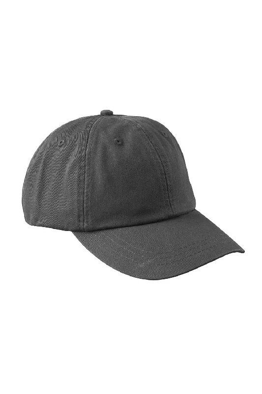 Mens hats for summer nights-Adams Mens Optimum II Adjustable Hat - Charcoal Grey