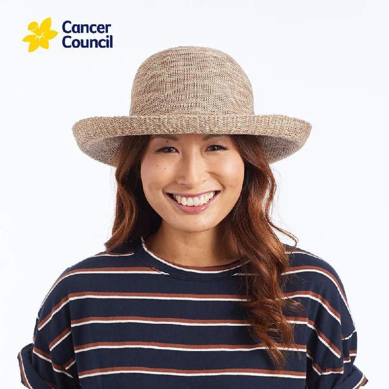 Beanies & Headbands for Street Fashion-Cancer Council Classic Breton - Mixed Camel