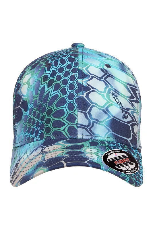 Mens hats with green cotton-Flexfit Mens Kryptek Stretch Fit Hat - Pontus