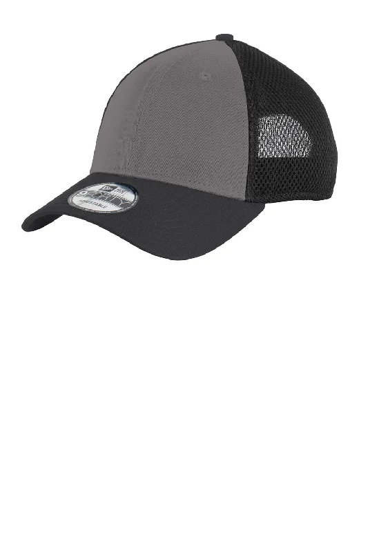 Mens hats with warm padding-New Era Mens Adjustable Hat - Charcoal Grey/Black