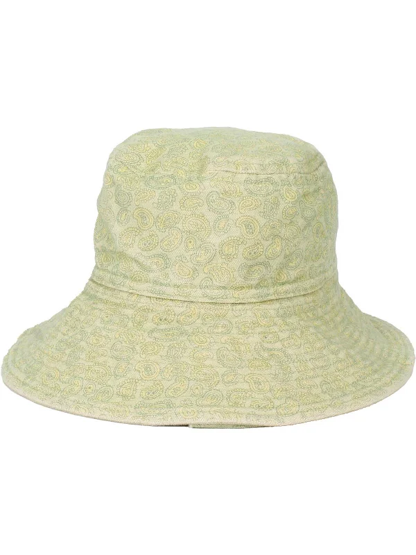 Sun hat for go to styles-90s Womens Pool Paisley Sun Hat