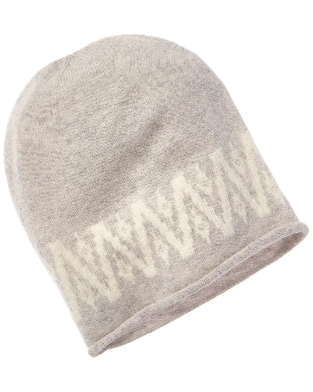 Wool hats for year-round outdoor wear-Hannah Rose Burst Fairisle Slouchy Wool & Angora-Blend Hat