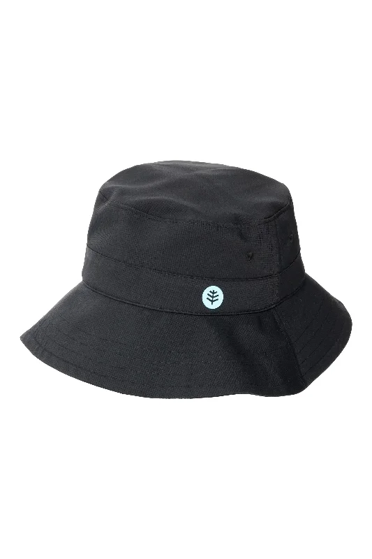 bucket hats for staying cool and stylish at the beach-Unisex Everglades Bucket Hat | Black