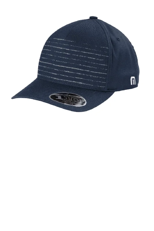 Mens hats with creative patterns-TravisMathew Mens FOMO Adjustable Hat - Blue Nights