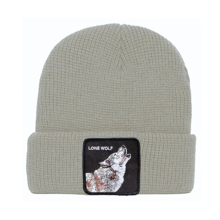 Beanies & Headbands with Fun Text-Goorin Brothers Singled Out Beanie - Cream