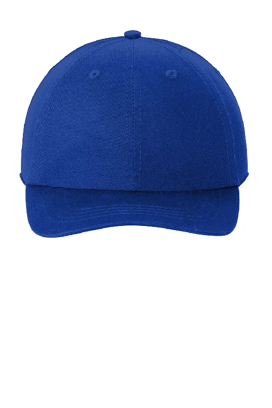 Mens hats for warm outings-Port & Company Mens Adjustable Hat - Royal Blue