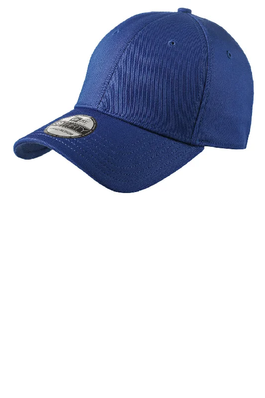 Mens hats for lacrosse-New Era Mens Stretch Fit Hat - Royal Blue