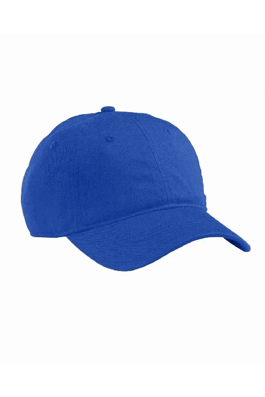 Mens hats with neon colors-Econscious Mens Adjustable Hat - Royal Blue