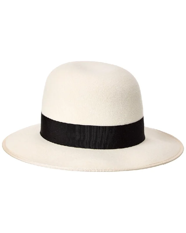 Womens Hats with savvy style-Gucci Wide Brim Felt Hat