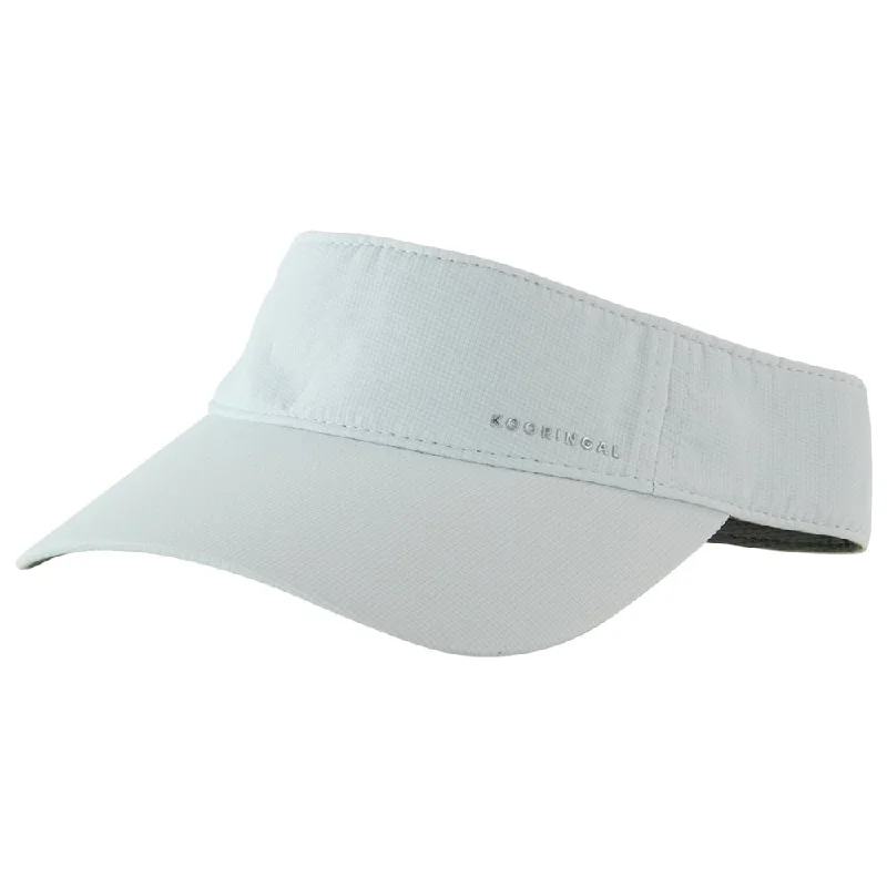 Beanies & Headbands with Elegant Finish-Kooringal Jessa Visor - White