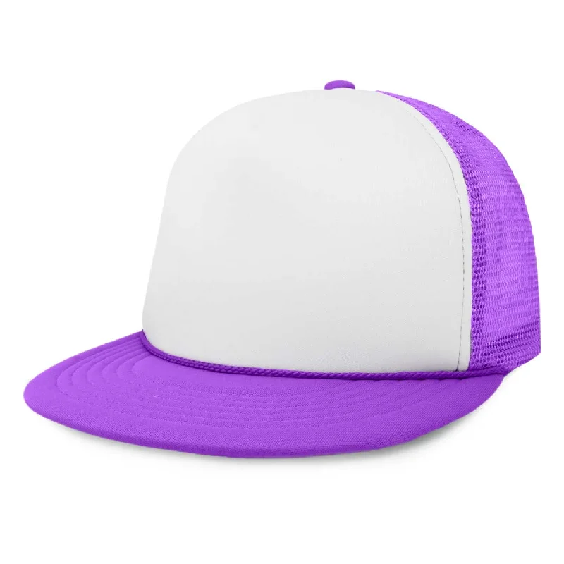 Neon-Purple-White