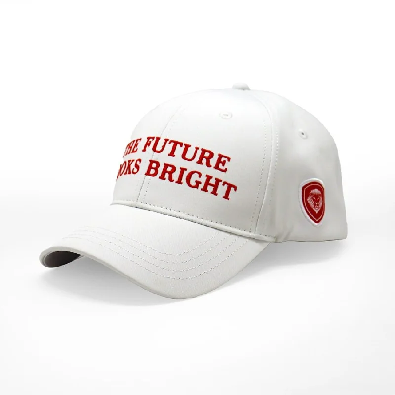 Beanies & Headbands for Snow Training-The Future Looks Bright White Election Snapback hat