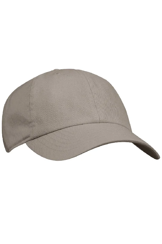 Mens hats with moisture-wicking fabric-Champion Mens Classic Washed Twill Adjustable Hat - Steel Grey - Closeout