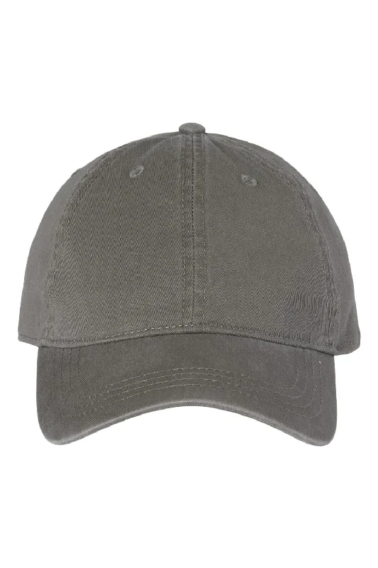 Mens hats for camping-Cap America Mens Relaxed Adjustable Dad Hat - Sage Green